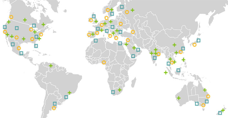 GPMIP global locations