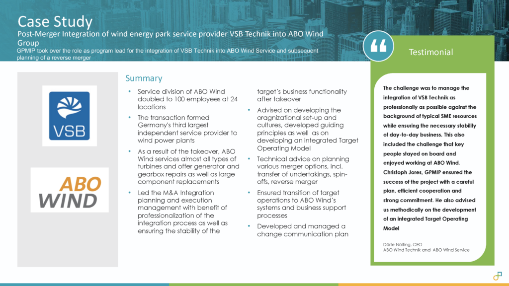 ABO Wind - Global PMI Partners
